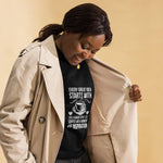 Womens Premium Coffee Graphic Sweatshirt - Trent Allen Gourmet Coffee