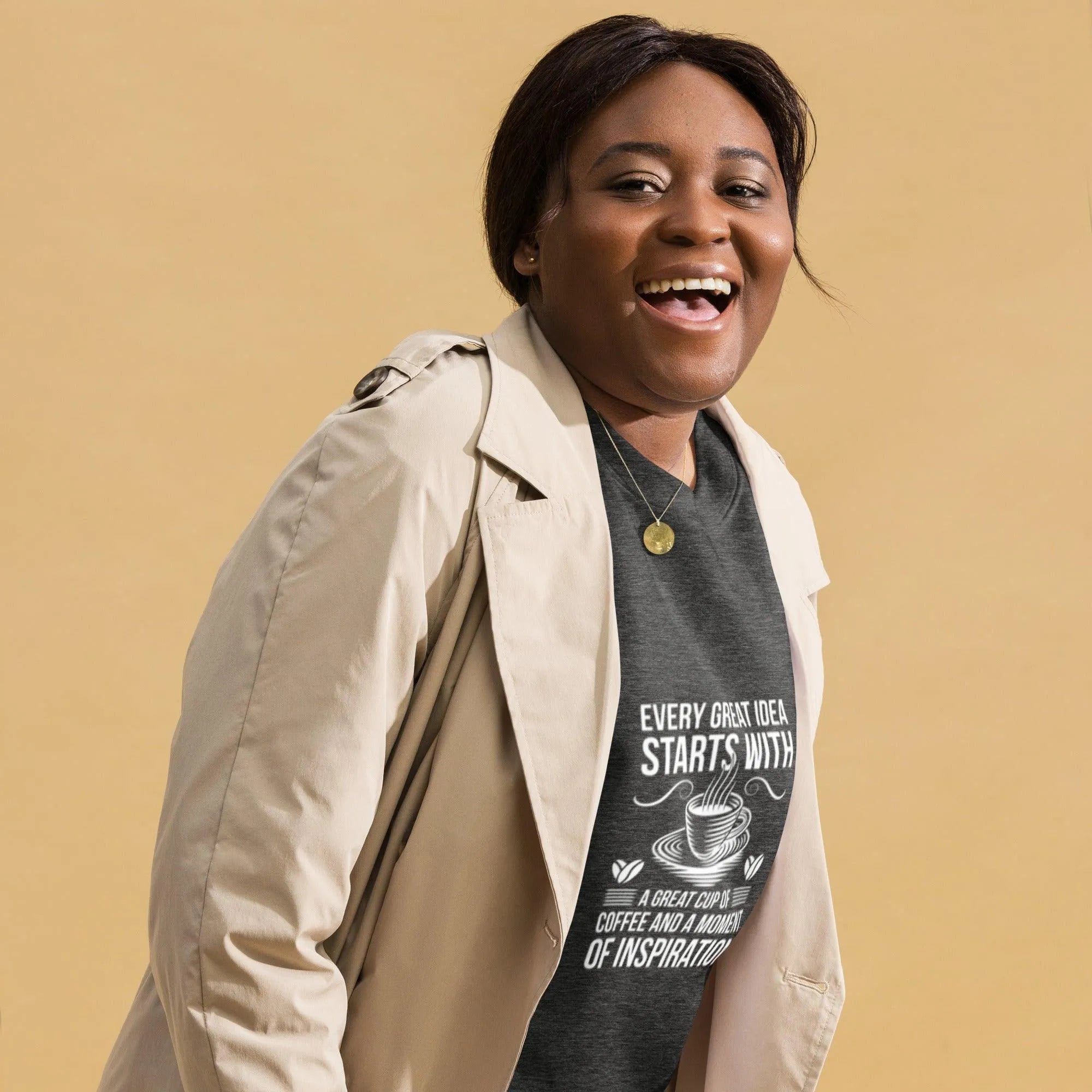 Womens Premium Coffee Graphic Sweatshirt - Trent Allen Gourmet Coffee