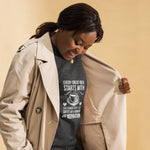 Womens Premium Coffee Graphic Sweatshirt - Trent Allen Gourmet Coffee