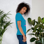 Womens Beat Cancer graphic t-shirt - Trent Allen Gourmet Coffee