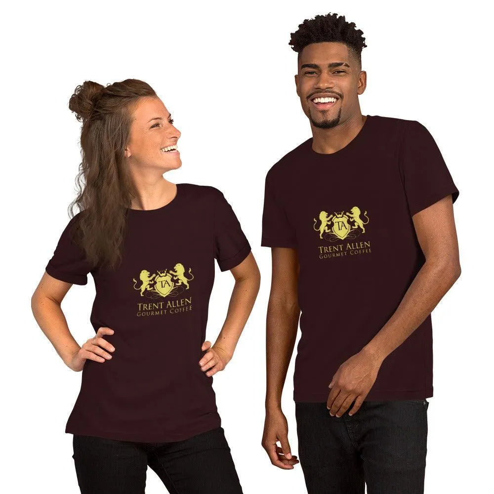 Trent Allen Coffee Unisex t-shirt - Trent Allen Gourmet Coffee