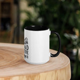 Positve Vibes Mug with Color Inside - Trent Allen Gourmet Coffee
