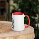 Positve Vibes Mug with Color Inside - Trent Allen Gourmet Coffee