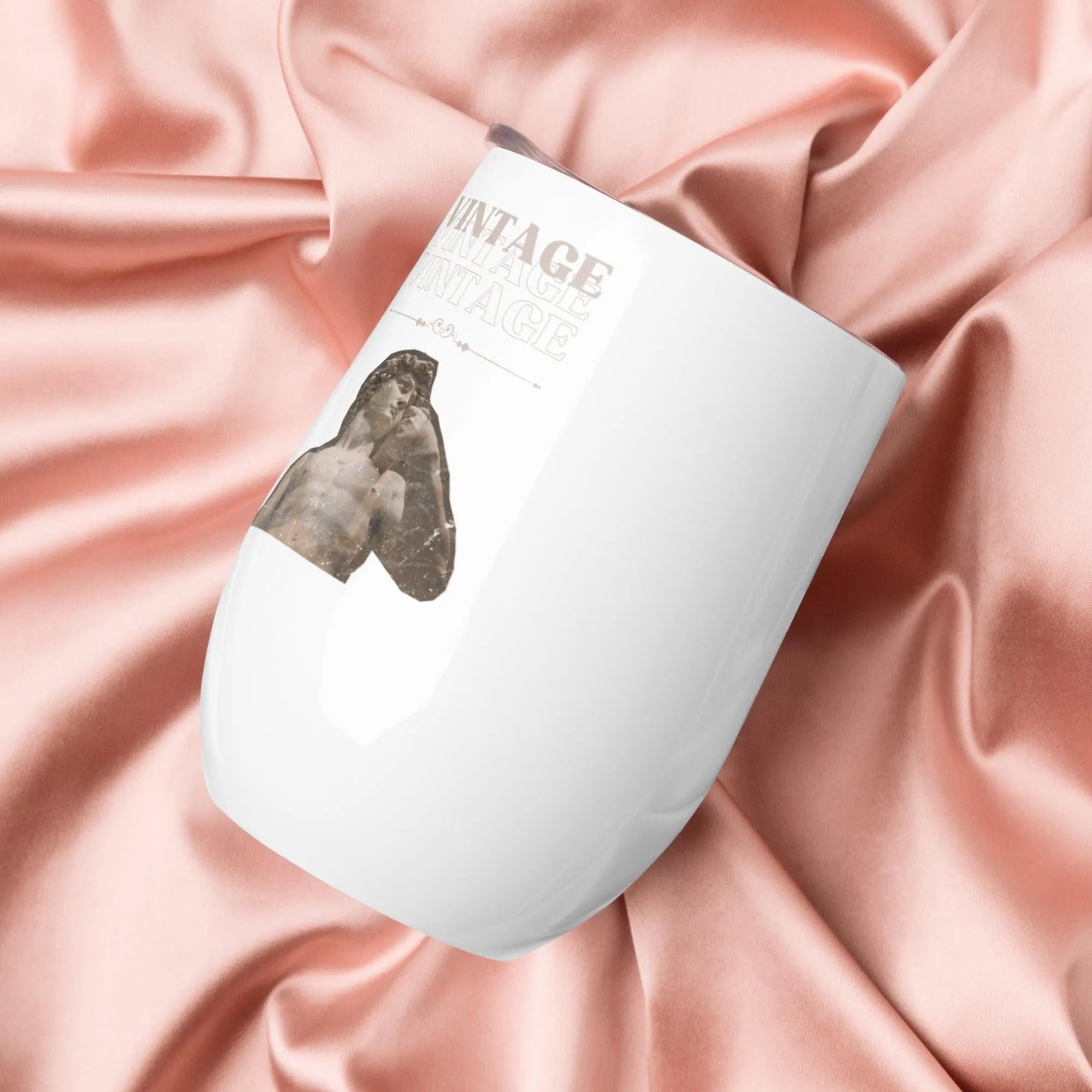 Vintage Graphic Wine tumbler - Trent Allen Gourmet Coffee