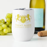 Trent Allen Coffee Wine tumbler - Trent Allen Gourmet Coffee