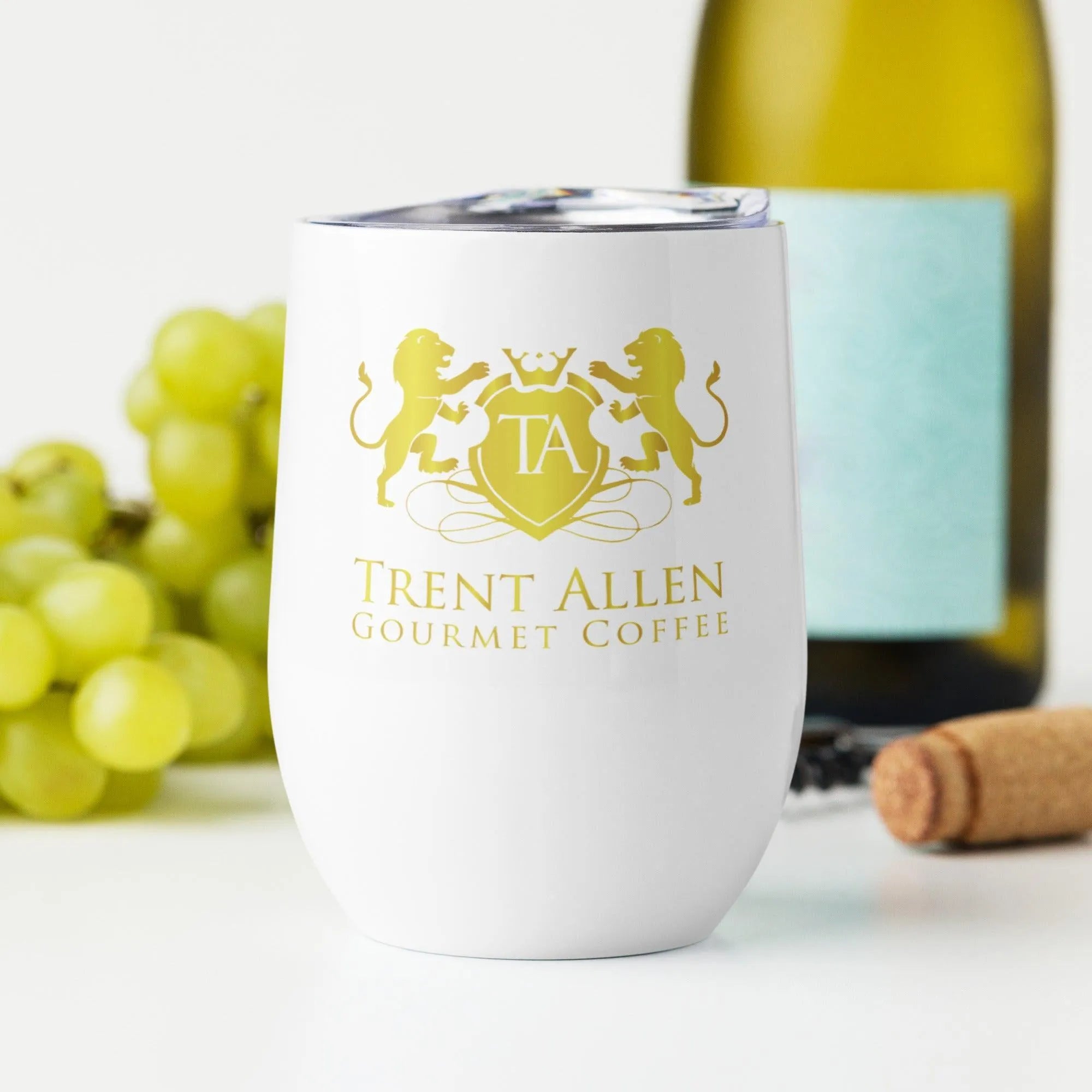 Trent Allen Coffee Wine tumbler - Trent Allen Gourmet Coffee