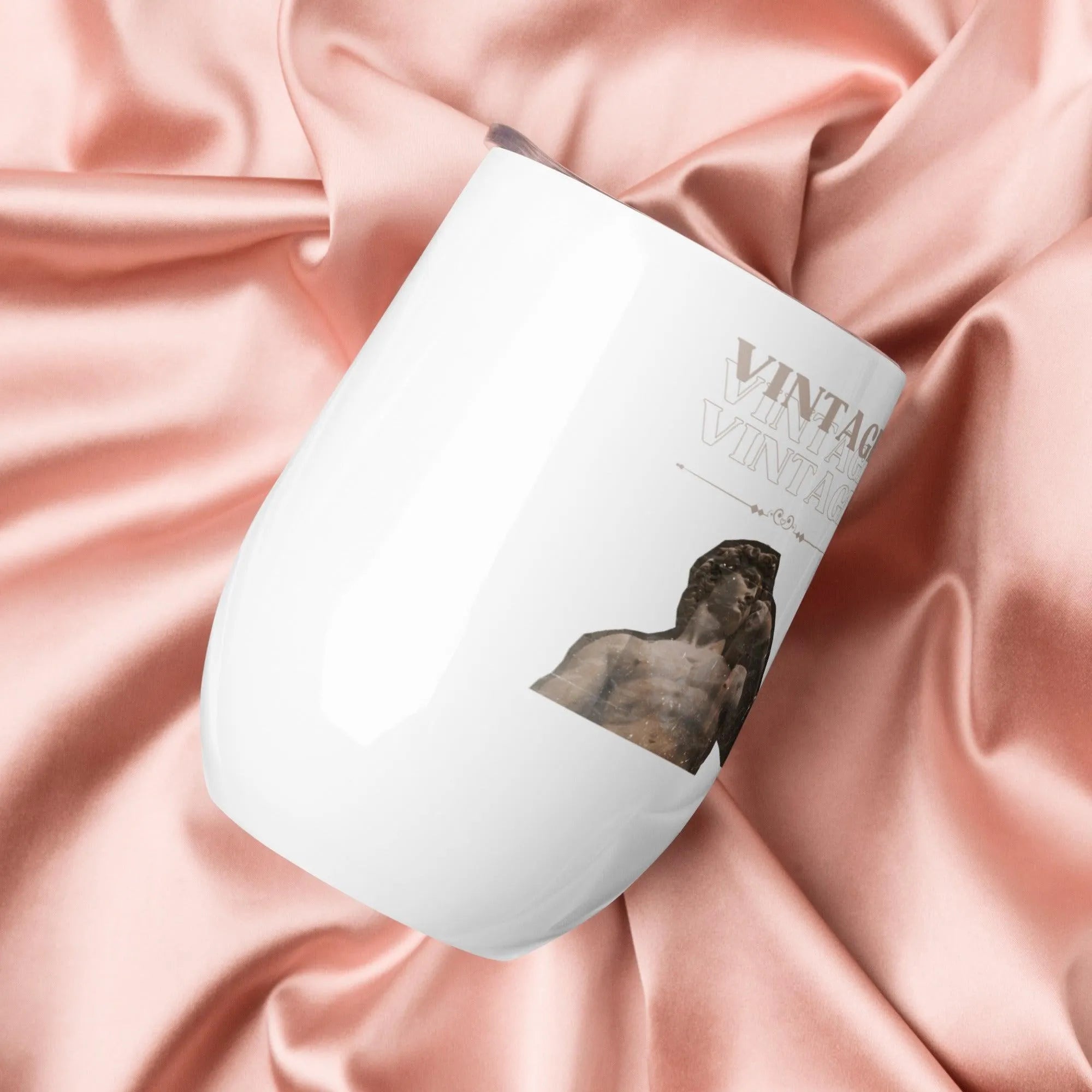 Vintage Graphic Wine tumbler - Trent Allen Gourmet Coffee