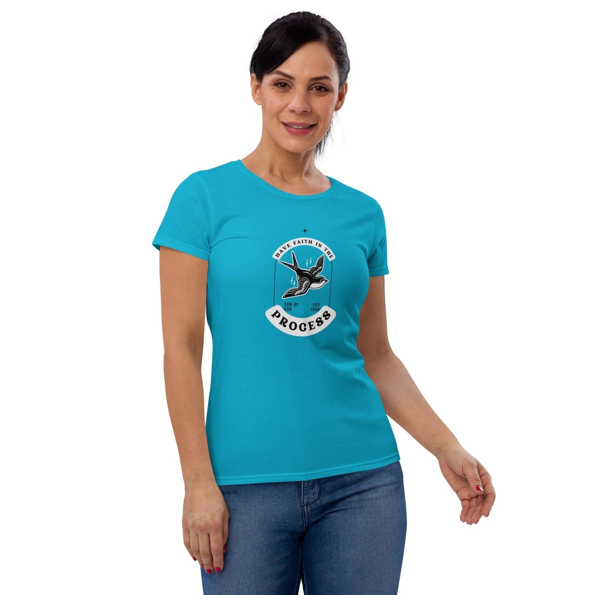 Women's short sleeve graphic t-shirt - Trent Allen Gourmet Coffee