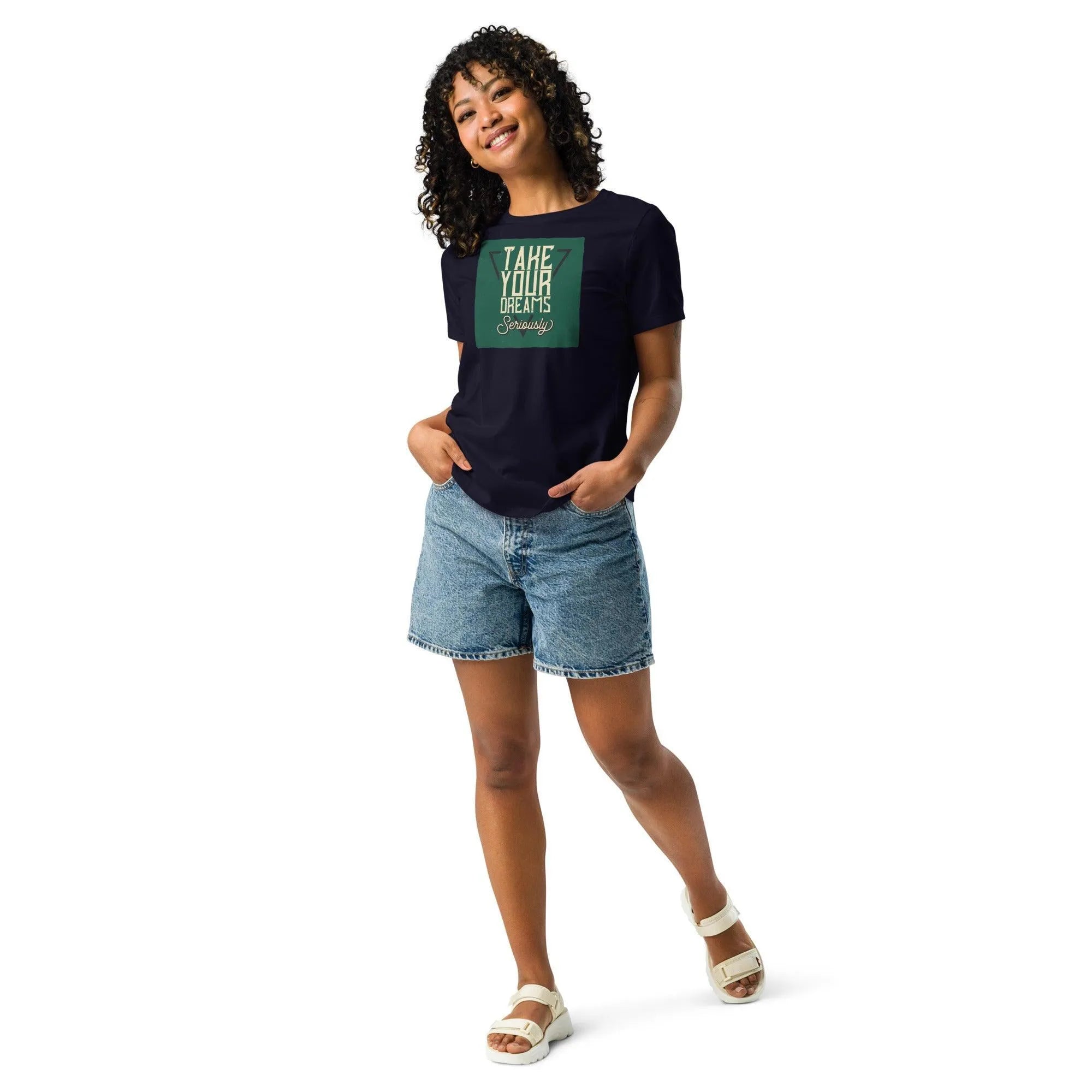 Women's Relaxed Graphic T-Shirt - Trent Allen Gourmet Coffee