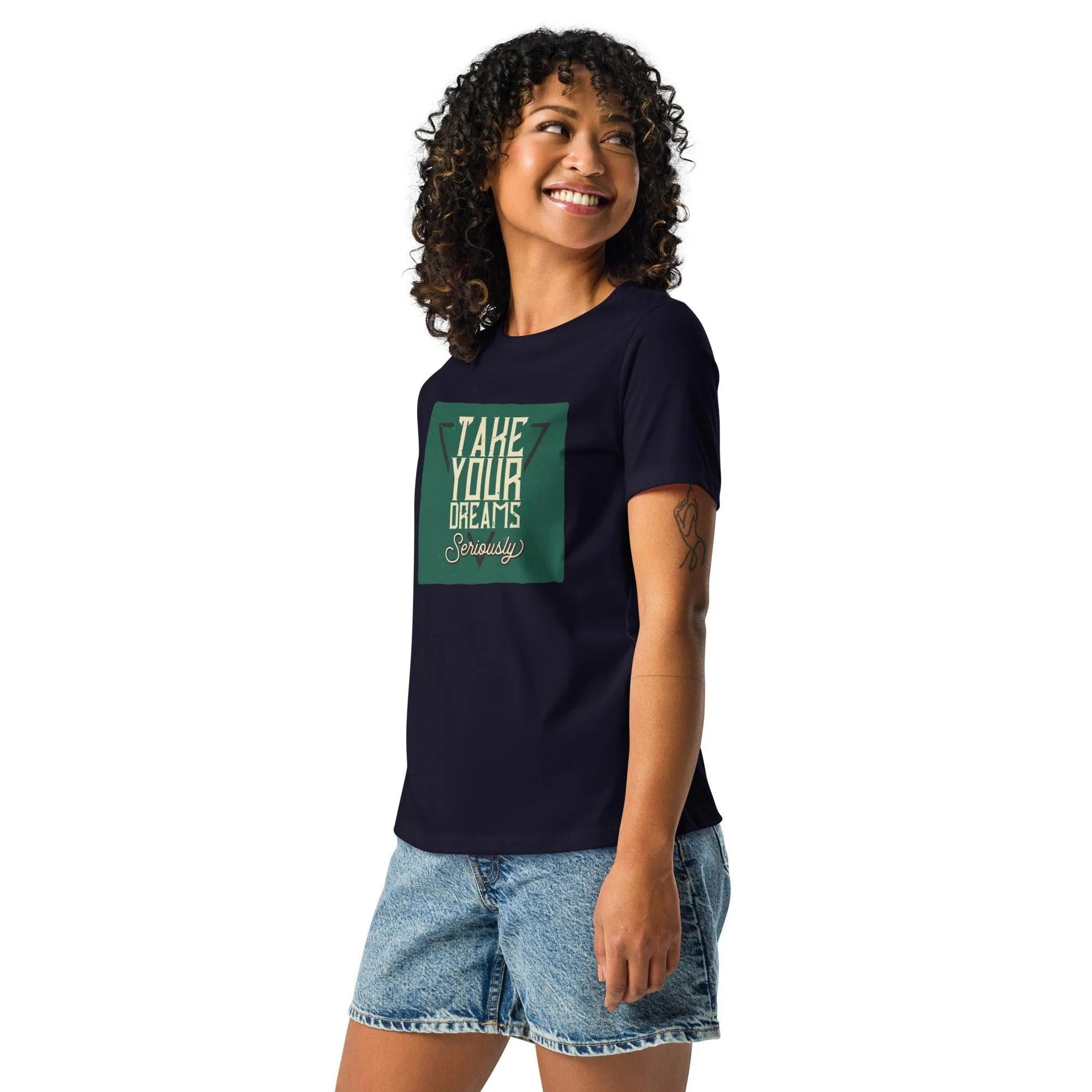 Women's Relaxed Graphic T-Shirt - Trent Allen Gourmet Coffee