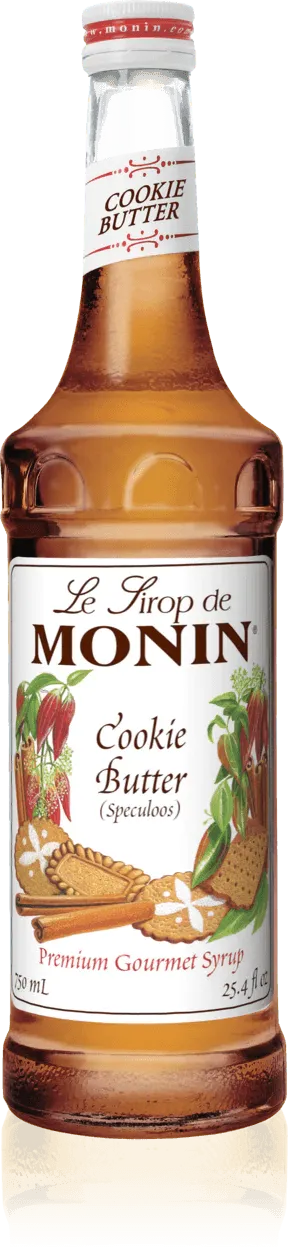 Monin Cookie Butter Flavored Syrup ( 2 Pack ) - Trent Allen Gourmet Coffee