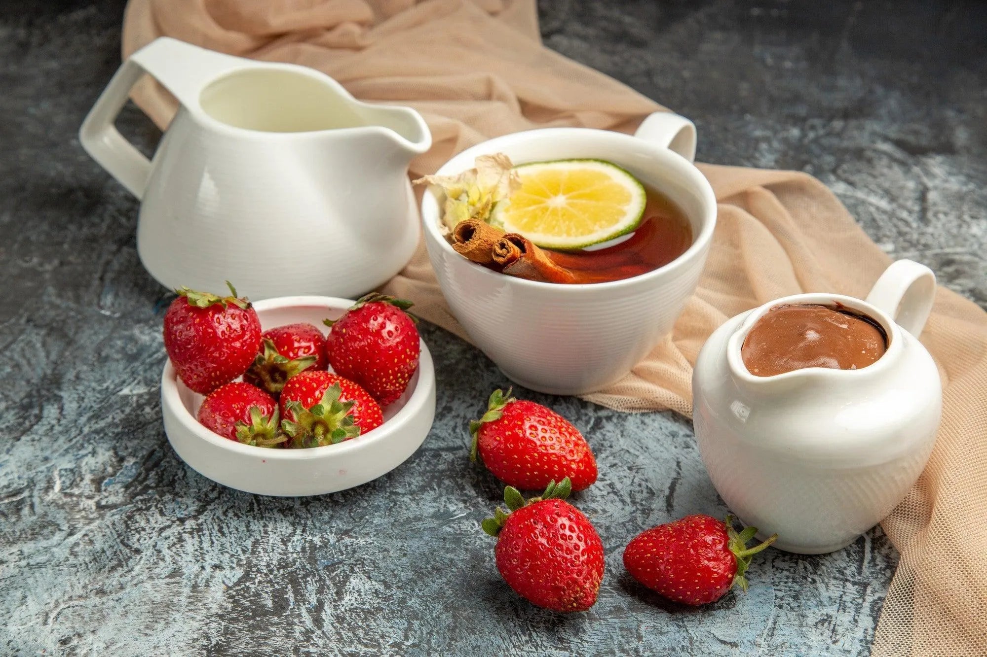 Strawberry Green Tea (Pack of 2) - Trent Allen Gourmet Coffee