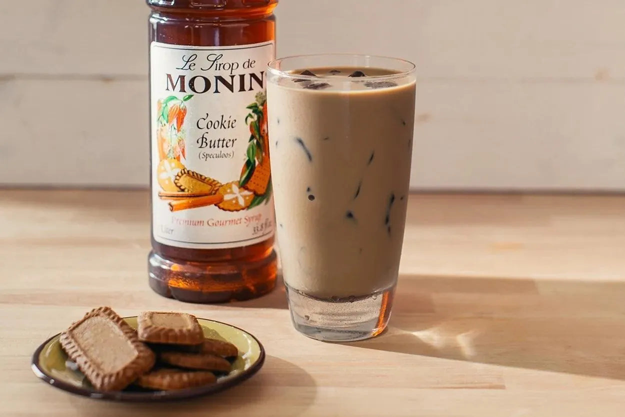 Monin Cookie Butter Flavored Syrup ( 2 Pack ) - Trent Allen Gourmet Coffee