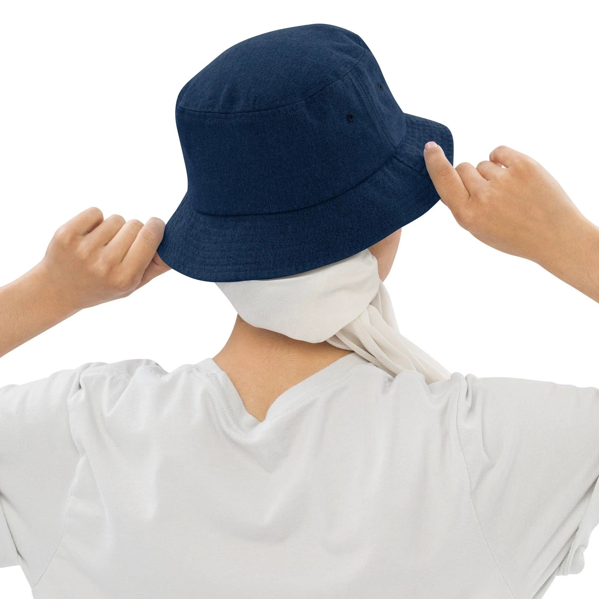 Beat Cancer Denim bucket hat - Trent Allen Gourmet Coffee
