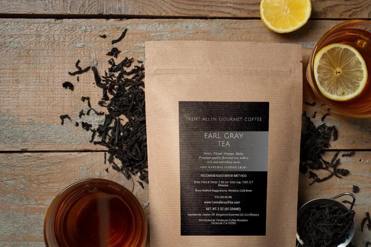 Artisan Earl Grey Tea (Loose Leaf) 12pk - Trent Allen Gourmet Coffee
