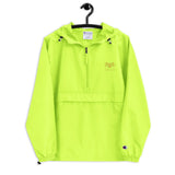 Mens Trent Allen Coffee Embroidered Champion Packable Jacket - Trent Allen Gourmet Coffee