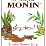 Monin Gingerbread Syrup ( 2 Pack ) - Trent Allen Gourmet Coffee