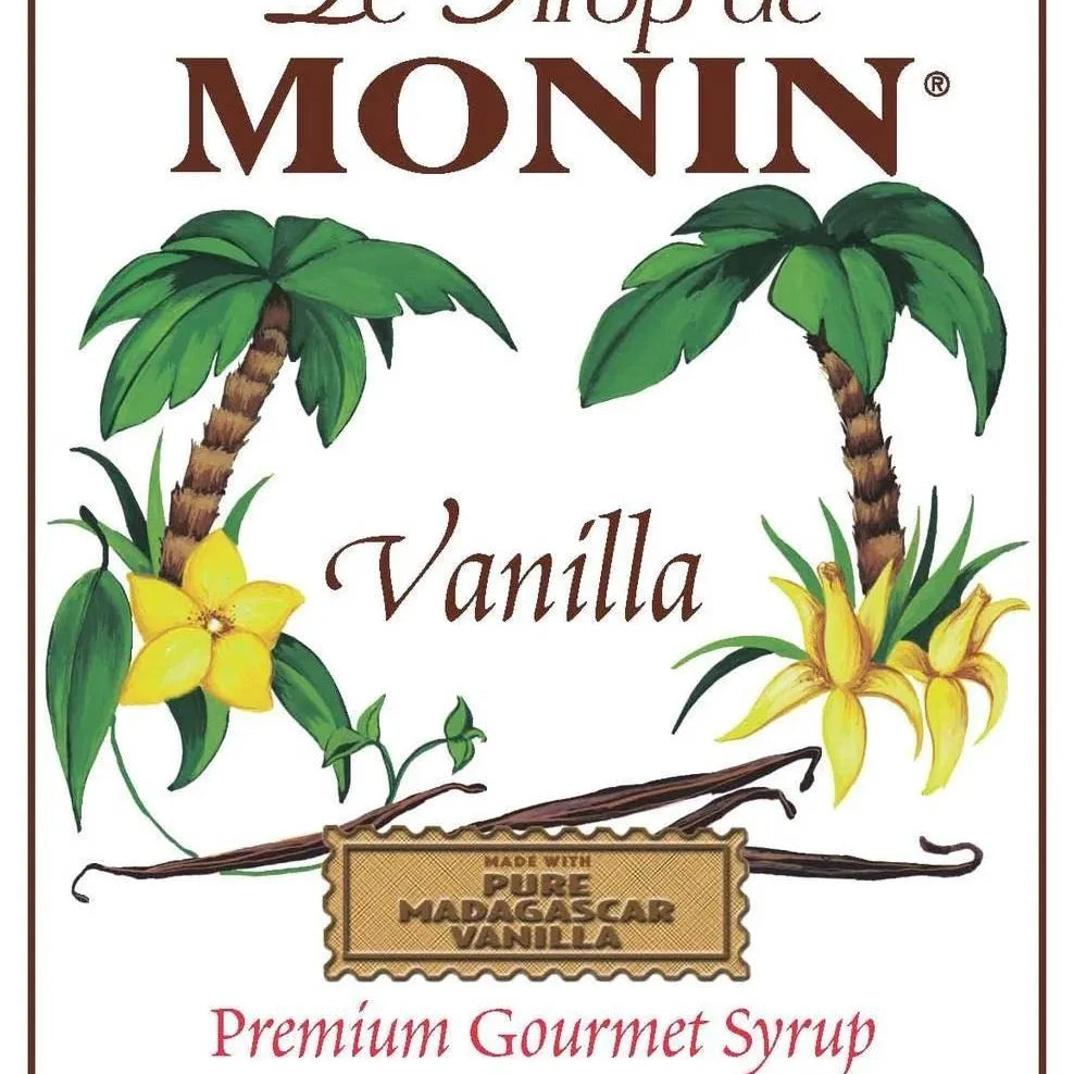 Monin Vanilla Syrup ( 2 Pack ) - Trent Allen Gourmet Coffee