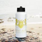 Trent Allen Coffee Stainless steel water bottle with a straw lid - Trent Allen Gourmet Coffee