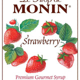 Monin Strawberry Syrup ( 2 Pack ) - Trent Allen Gourmet Coffee