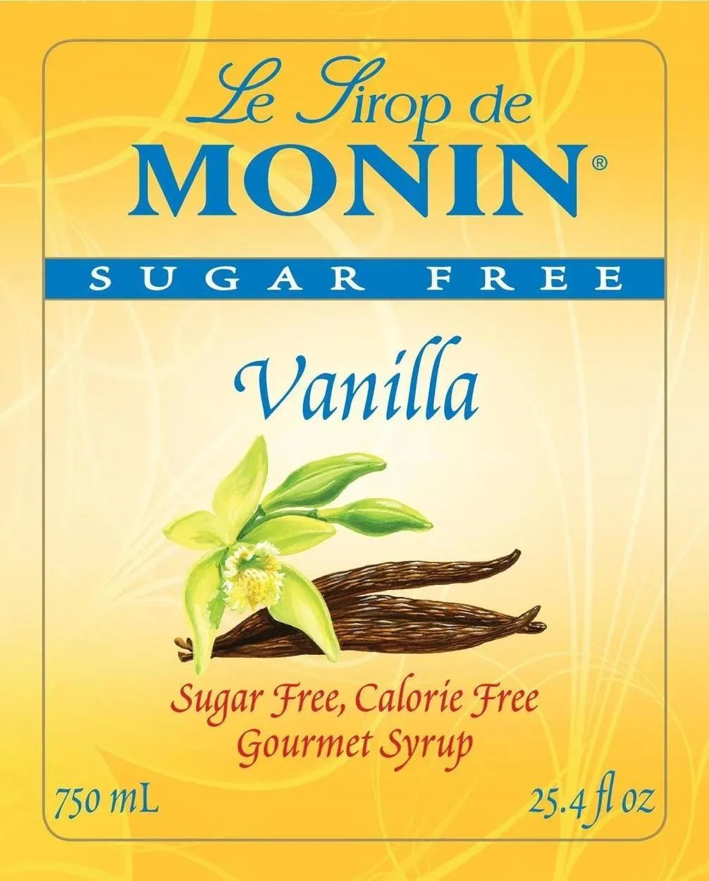 Monin Vanilla Sugar Free Syrup ( 2 Pack ) - Trent Allen Gourmet Coffee