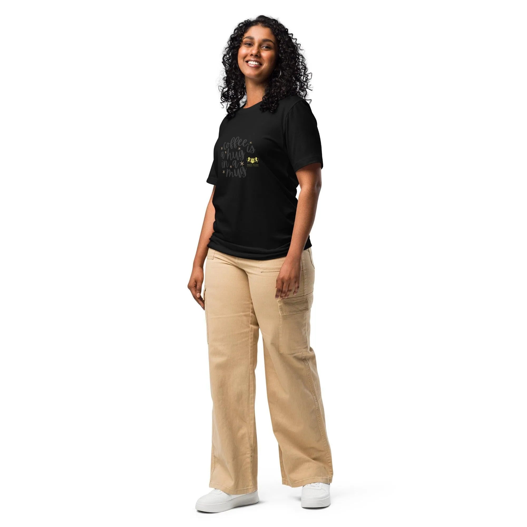 Womens Trent Allen coffee Graphic t-shirt - Trent Allen Gourmet Coffee