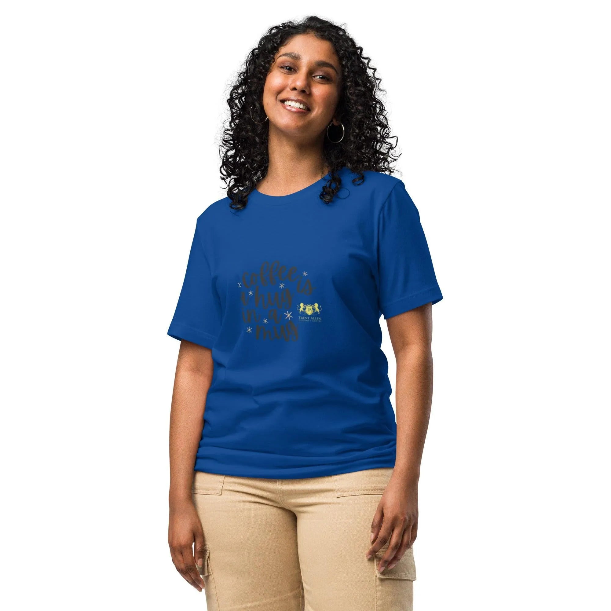 Womens Trent Allen coffee Graphic t-shirt - Trent Allen Gourmet Coffee