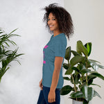 Womens Beat Cancer graphic t-shirt - Trent Allen Gourmet Coffee