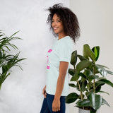 Womens Beat Cancer graphic t-shirt - Trent Allen Gourmet Coffee