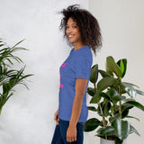 Womens Beat Cancer graphic t-shirt - Trent Allen Gourmet Coffee