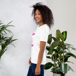 Womens Beat Cancer graphic t-shirt - Trent Allen Gourmet Coffee